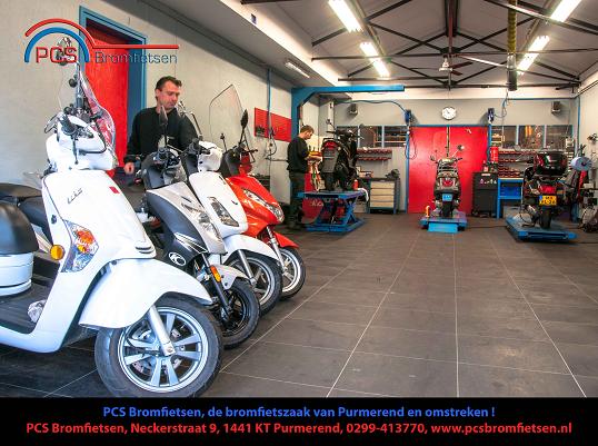 PCS Brommers, Scooters & Motorscooters in Purmerend